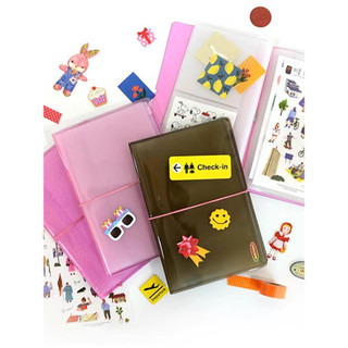 Jamstudio coreia geléia transparente adesivo liberação saco de armazenamento livro coleção livro PVC cinta Scrapbook