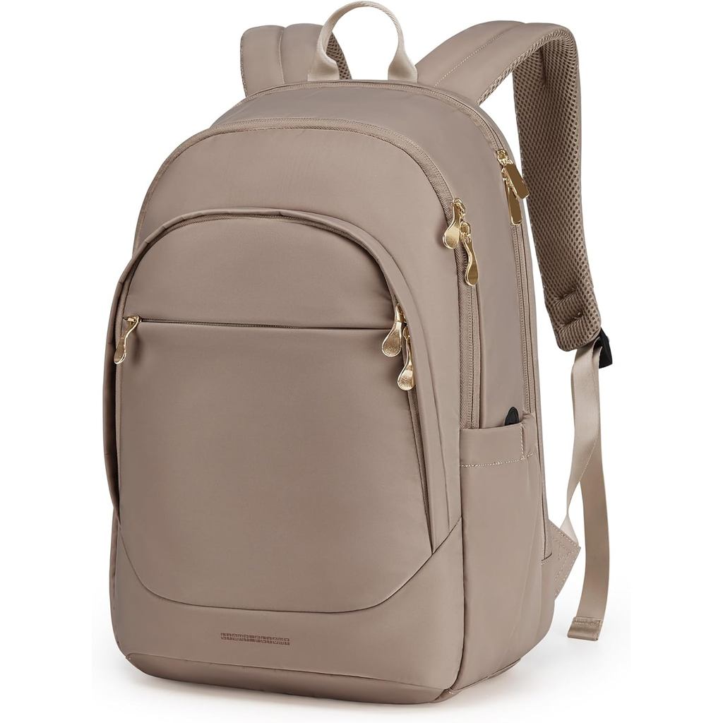 Mochila para Laptop LIGHT FLIGHT, Bolsa de Viagem para Laptop Feminina, Grande Tamanho para Escola e Faculdade, Cor Cham