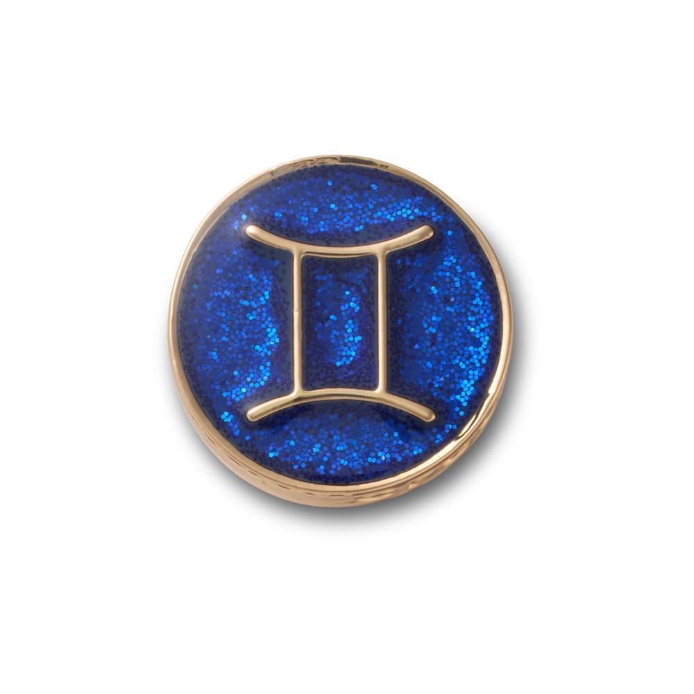 JibbitzTM Signo Gêmeos Dourado Único