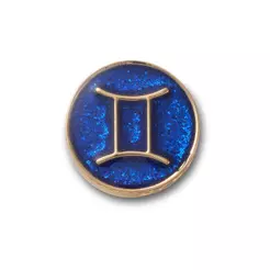 Jibbitz™ Signo Gêmeos Dourado Único