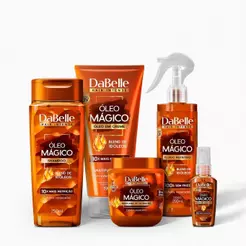 Kit Finalização Óleo Mágico DaBelle Hair - 5 produtos