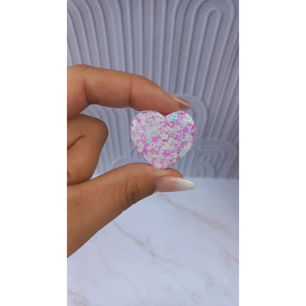 Glitter Flocado Para Resina Coleção Love Lilac Love