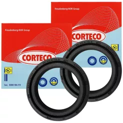 Kit Retentores da Bengala Nmax 160 / Fazer 150 / Ybr 125 Factor (2 Unidades) Corteco