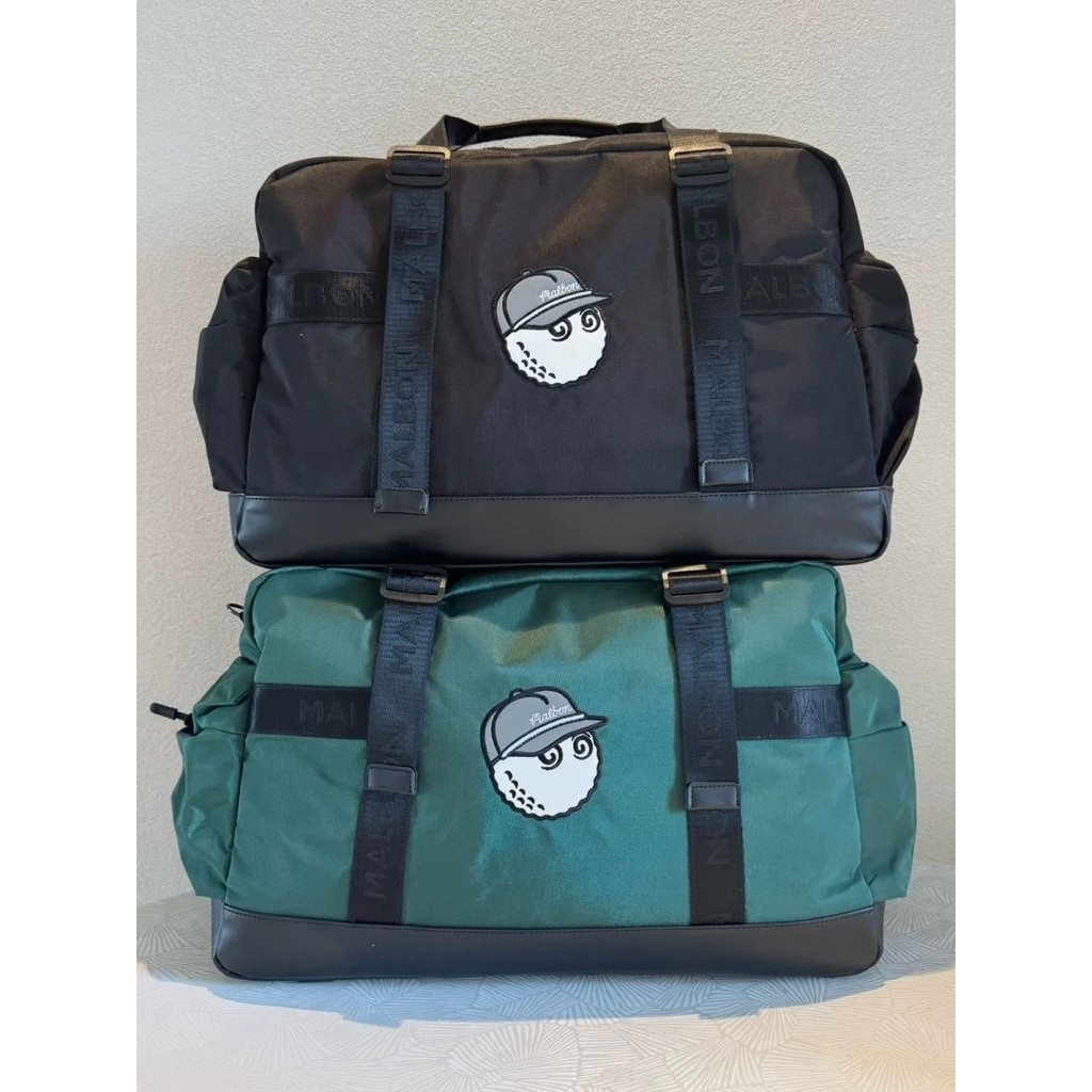 Coreano novo produto malbon saco de roupas de golfe das mulheres dos homens bolsa de pano de náilon à prova dwaterproof 