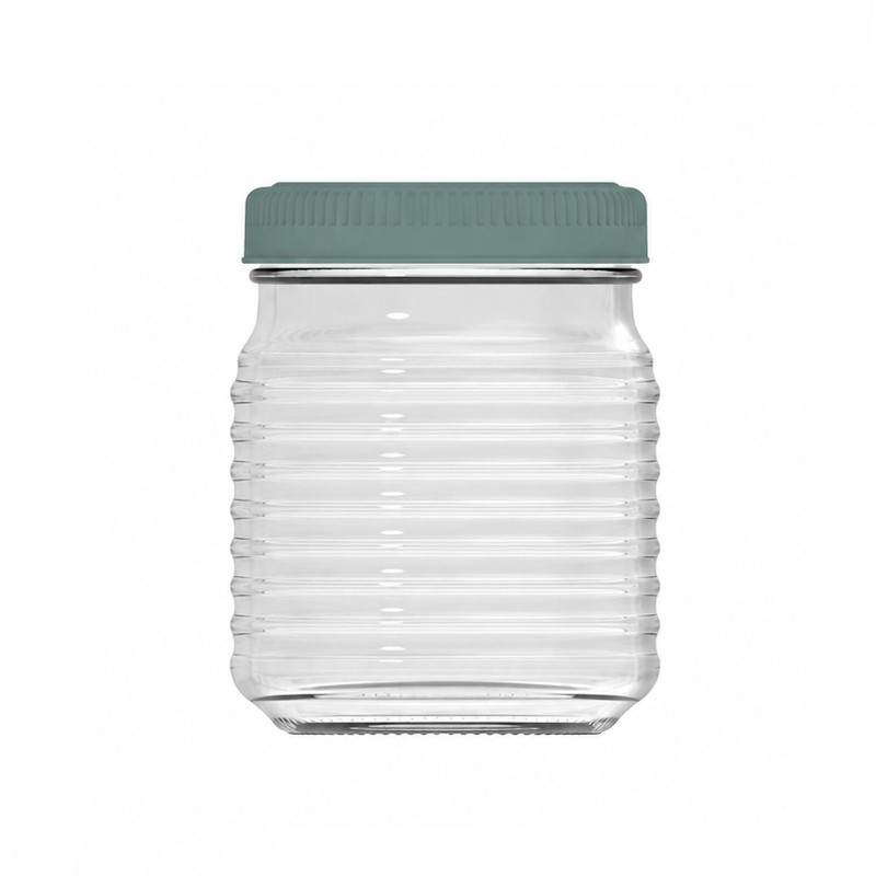 Pote de Vidro Cumaru 500ml com Tampa Porta Tempero e Condimentos Organização de Cozinha Nadir Figueiredo