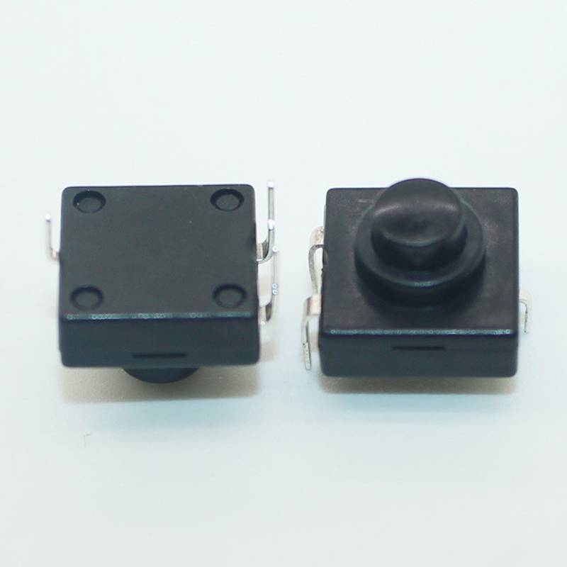 # Novo 10 Peças Interruptor De Botão De Lanterna 12X12MM Inserção Reta Vertical De 3 Pernas Dois Liga E Desliga .