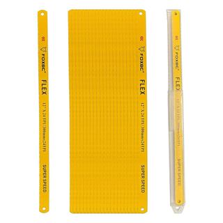 FOXBC Hacksaw Replacement Blade 12 inch 24 TPI, High Speed Hack Saw Blade Carbon Strength Steel, 10-Pack