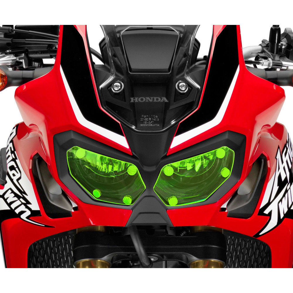 Super adequado para Honda CRF1,000L áfrica cilindro duplo 15-18 modificado farol capa lâmpada do carro capa protetora le