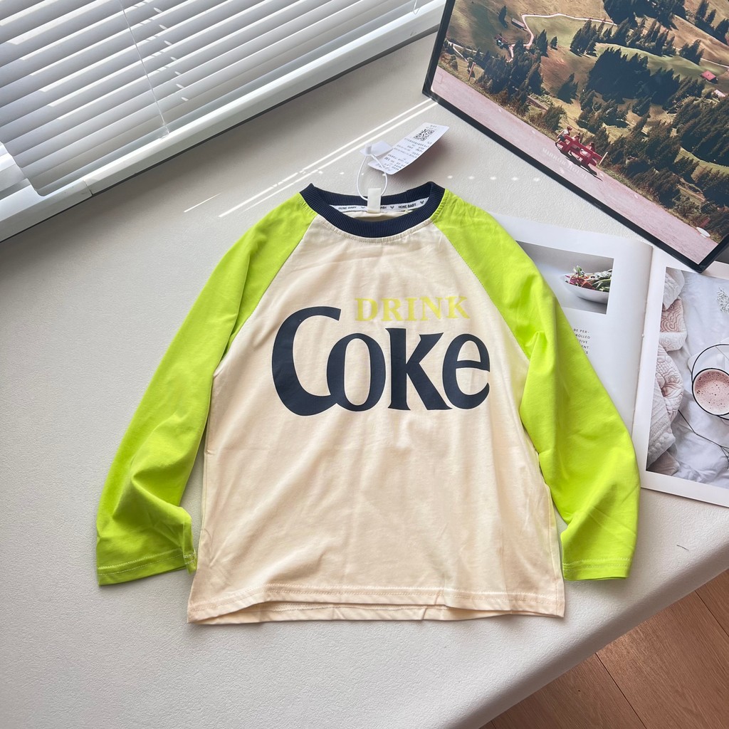 3A primavera crianças camiseta de manga comprida meninos meninas camisas de fundo meninos meninas médio grande crianças 