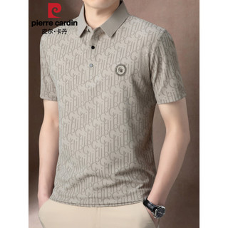 [Novo produto] Camisa polo masculina de manga curta Pierre Cardan 2026 verão novo estilo estilo estilo fino pai lapela c
