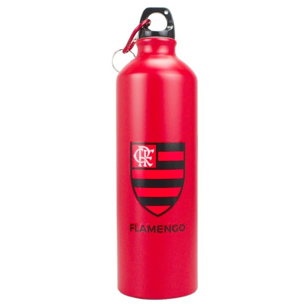 Garrafa Inox 750ml Flamengo Mengão Futebol Torcida Oficial