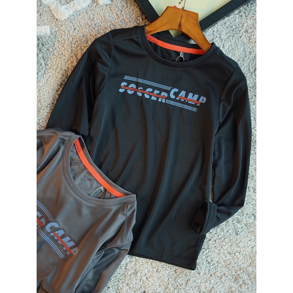 39 Yuan 3 peças meninos camiseta de manga comprida primavera outono secagem rápida esportes protetor solar crianças fino