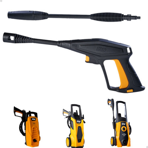 Kit Pistola Com Lança P/ Lavadora de Alta Pressão Wap Líder 2200 / Premier 2600 / Ágil 1800 Original