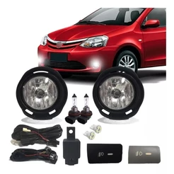 Kit Farol Milha Neblina Etios 2012 A 2017 Bt Modelo Original Painel