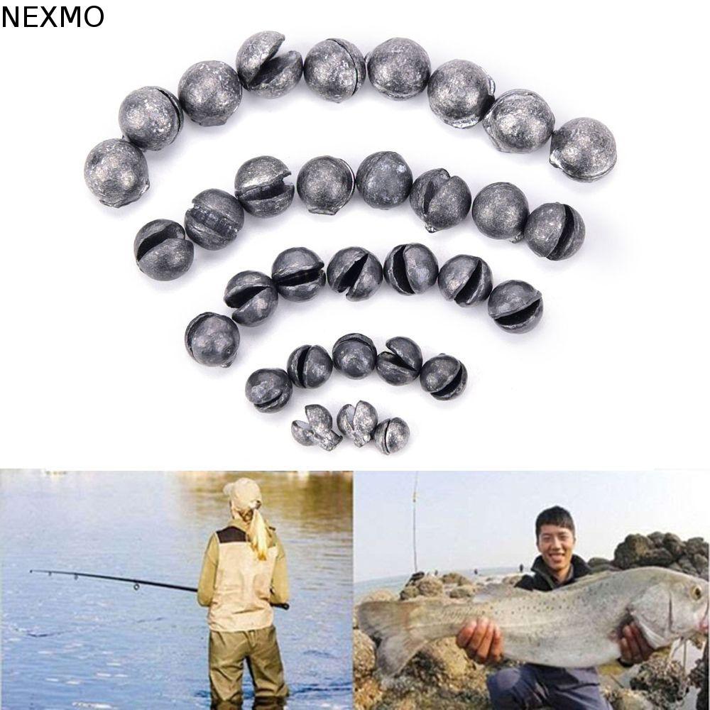 NEXMO Tackle Tools Split Lead Round Isca Chumbo Explosão Chumbada Peso De Pesca