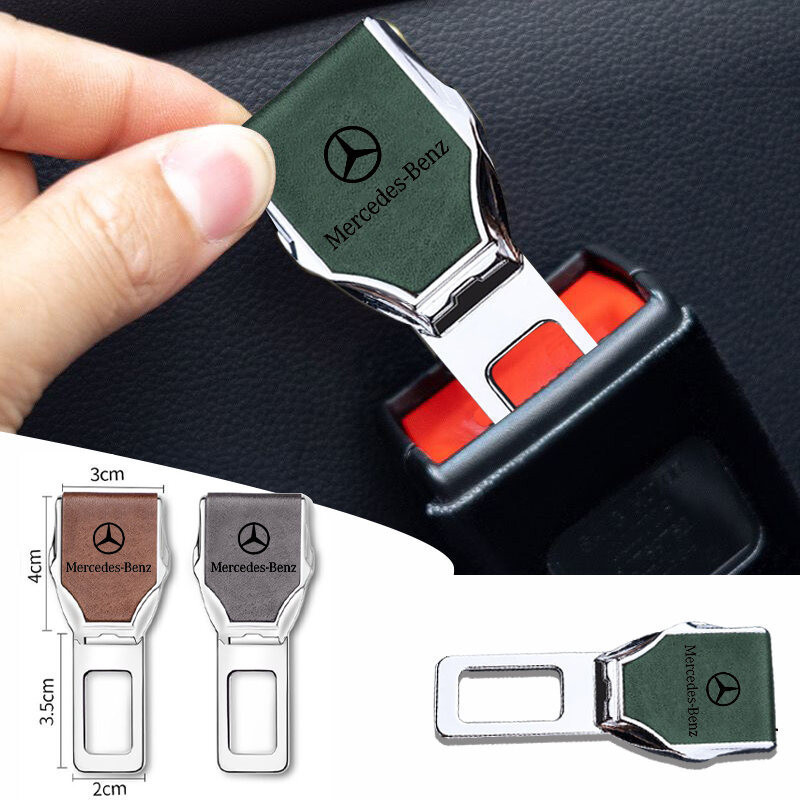 1 Peça de Inserção Silenciadora para Fivela de Cinto de Segurança Automotivo, Adequada para Carros Mercedes Benz CLS CLA