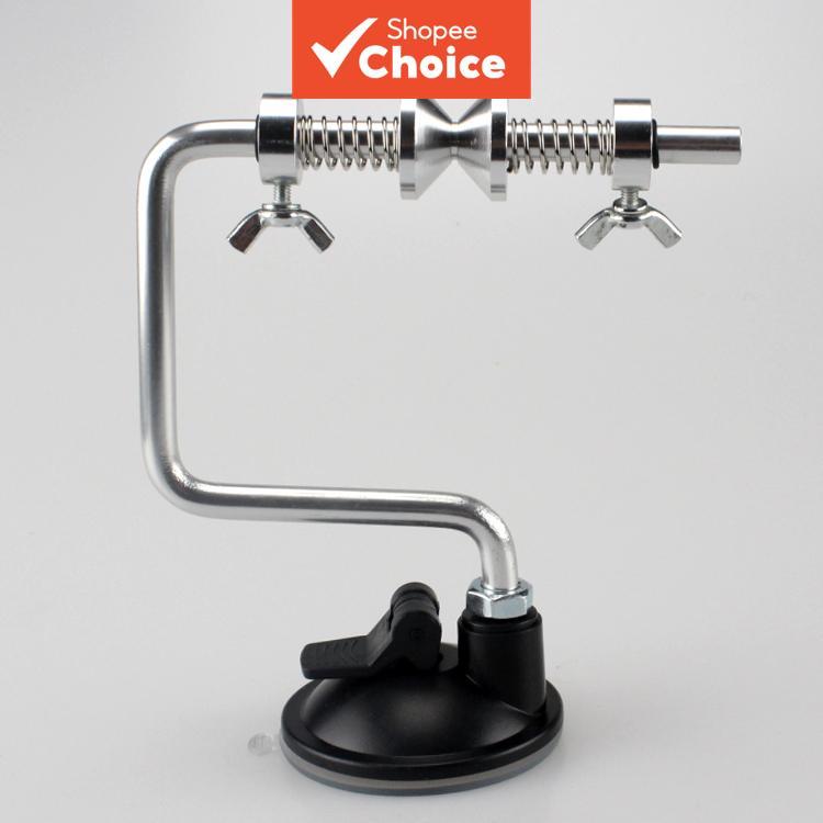 Bobinador de linha de pesca para carretilha e spinning portátil. Máquina portátil para enrolar linha em carretilha.