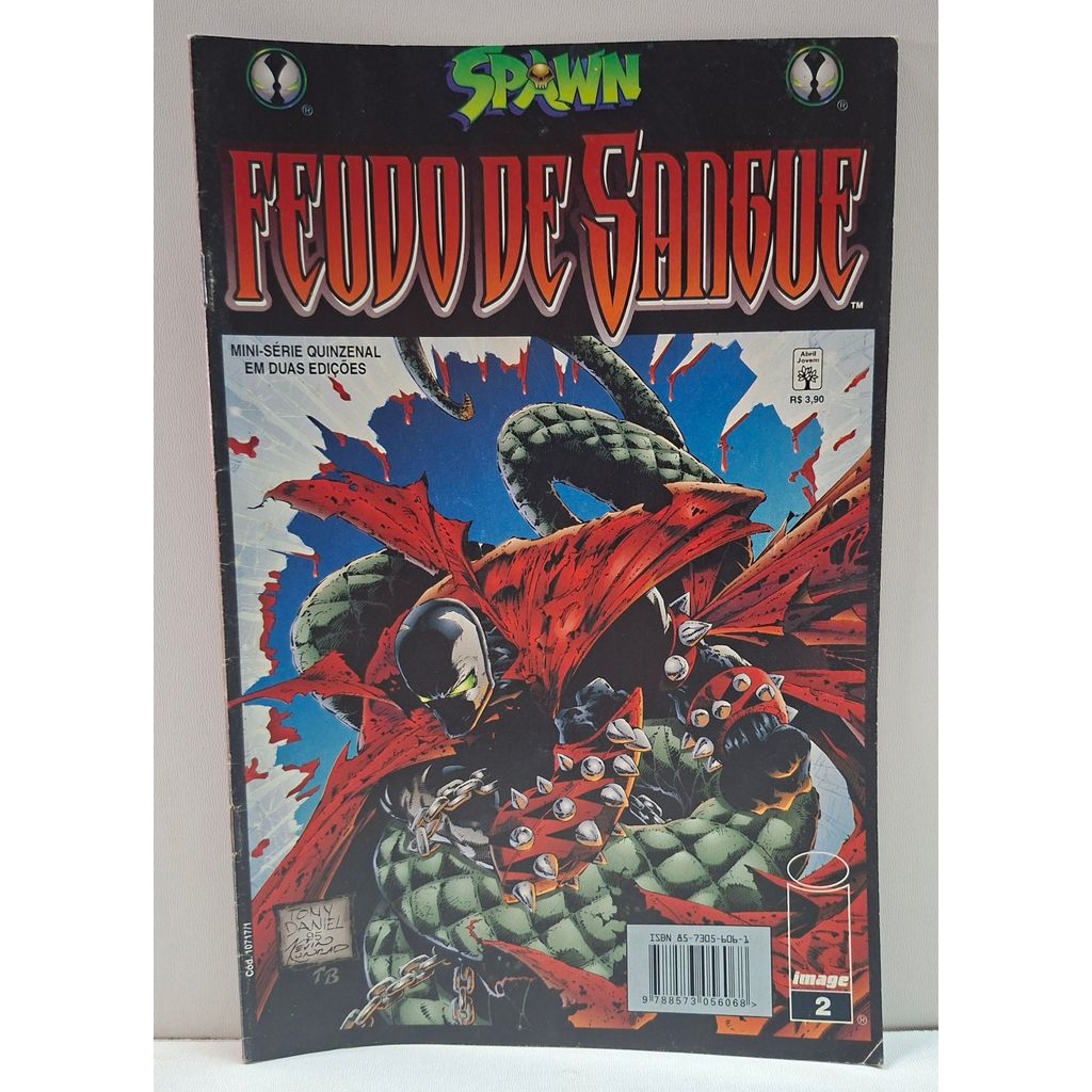 Hq Spawn Feudo de Sangue Nº 2 - Abril /1998