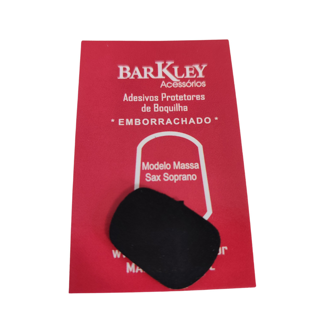 Protetor Adesivo De Boquilha Massa Emborrachado Para Sax Soprano Barkley