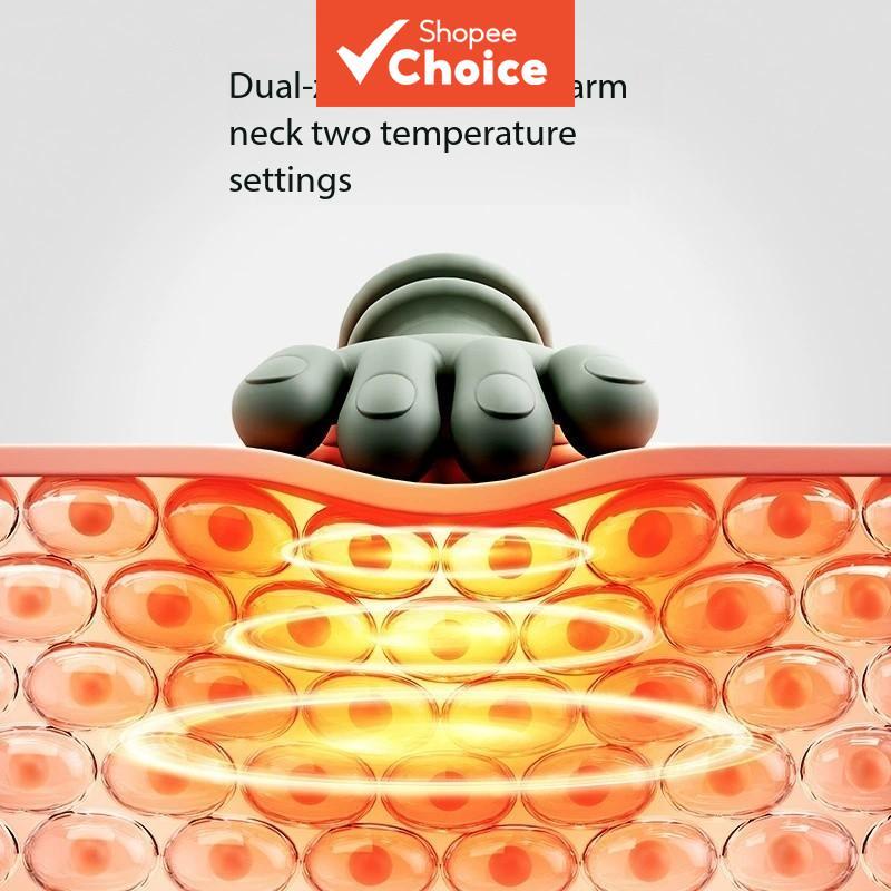 Novo modelo de massageador manual para pescoço, ombro e mãos, massageador cervical, massageador para trapézio e pescoço,