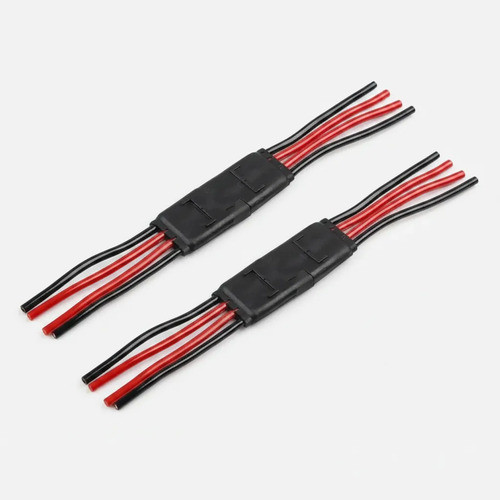 Kit 2 Chicote Conector 4 Vias Reforçado Com Fio 4mm Permak