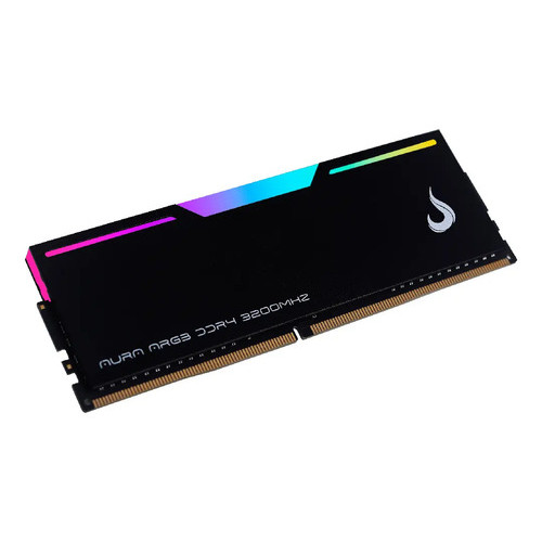 Memória RAM Gamer Para Desktop DDR4, 8GB, 3200MHz, Rise Mode AURA, ARGB, Com Dissipador, CL19, Preto - RM-D4AB-8G-3200AR