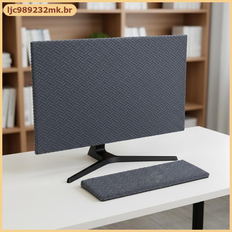 [MYBR] Capa Protetora Contra Poeira Para Monitores De 27 A 30 Polegadas Design Elástico Adequado Ambiente De Escritório 