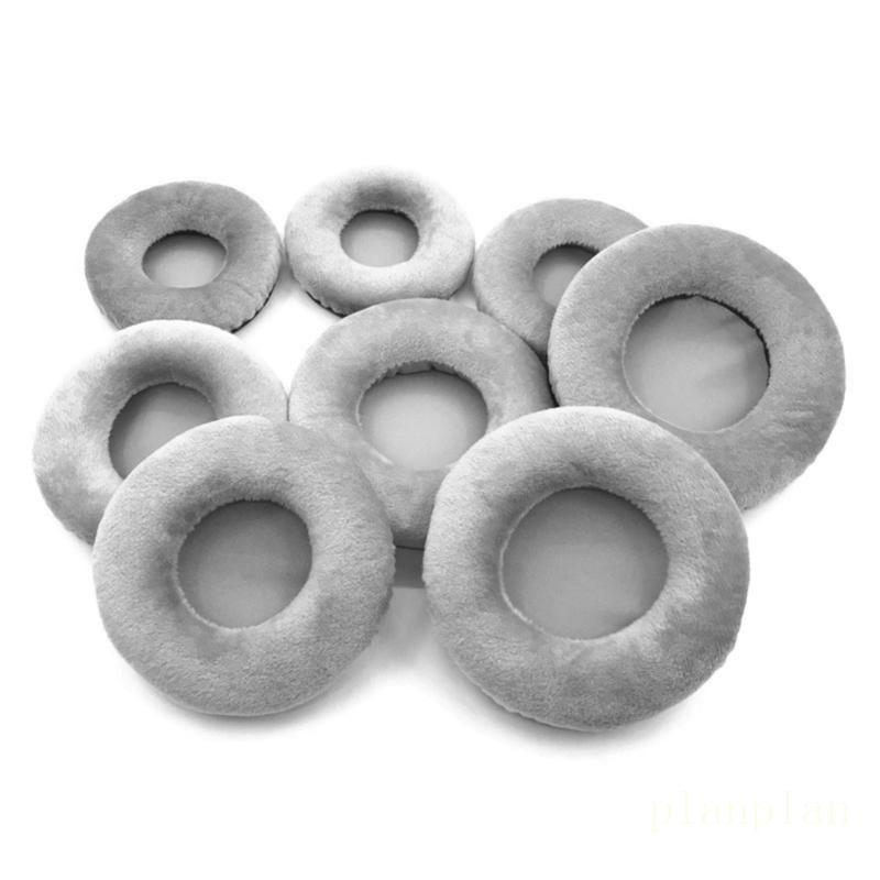 planplan Earcap Earpads Para Fone Ouvido Almofadas Veludo Macio + Espuma Memória Recuperação Crônica