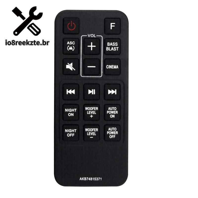 Akb AKB74815371 Substitua O Controle Remoto Para Barra De Som SJ3 SJ4 SPJ4B-W SK4D SL3D SPH4B SPJ4BW SPH4BW Preto 1 Peça