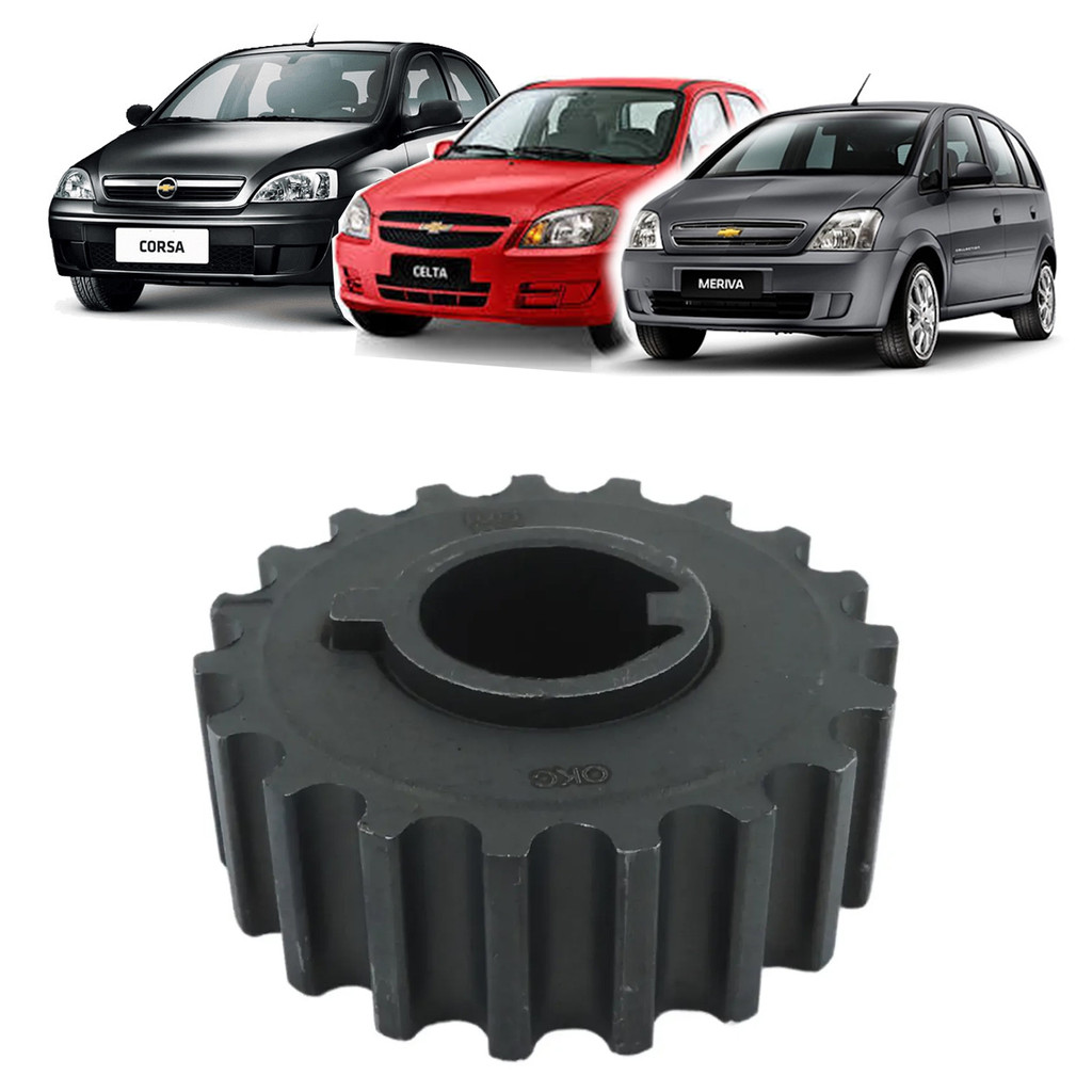 Engrenagem de Virabrequim Chevrolet Celta 1.0 1994 a 2012