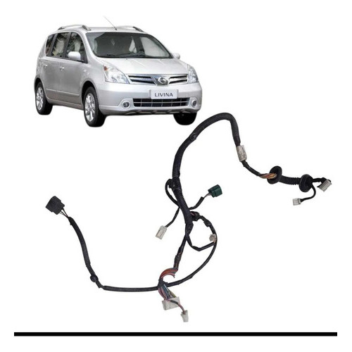 Chicote Porta Dianteira Esquerda Nissan Livina 2010 A 2013