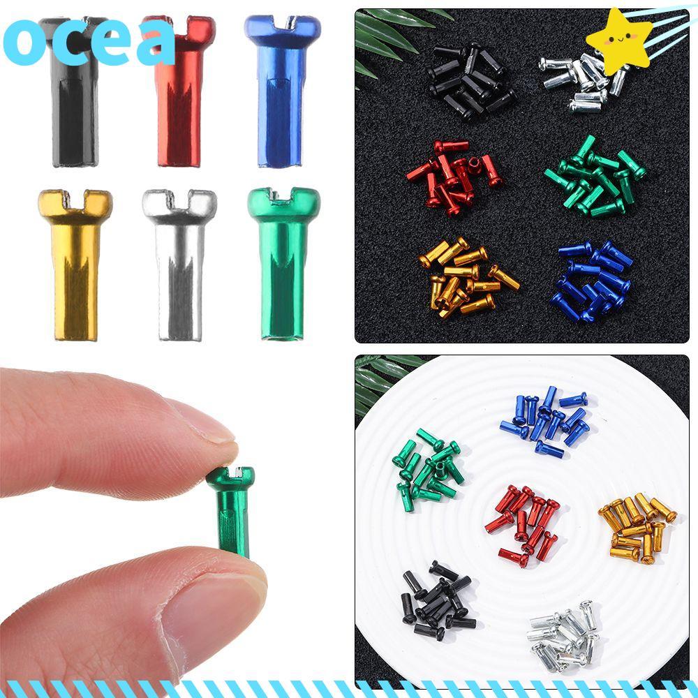 OCEA 10/20/50pcs Mamilos De Raio De Roda Ao Ar Livre Liga Anodizada Acessórios Para Rodas De Bicicleta