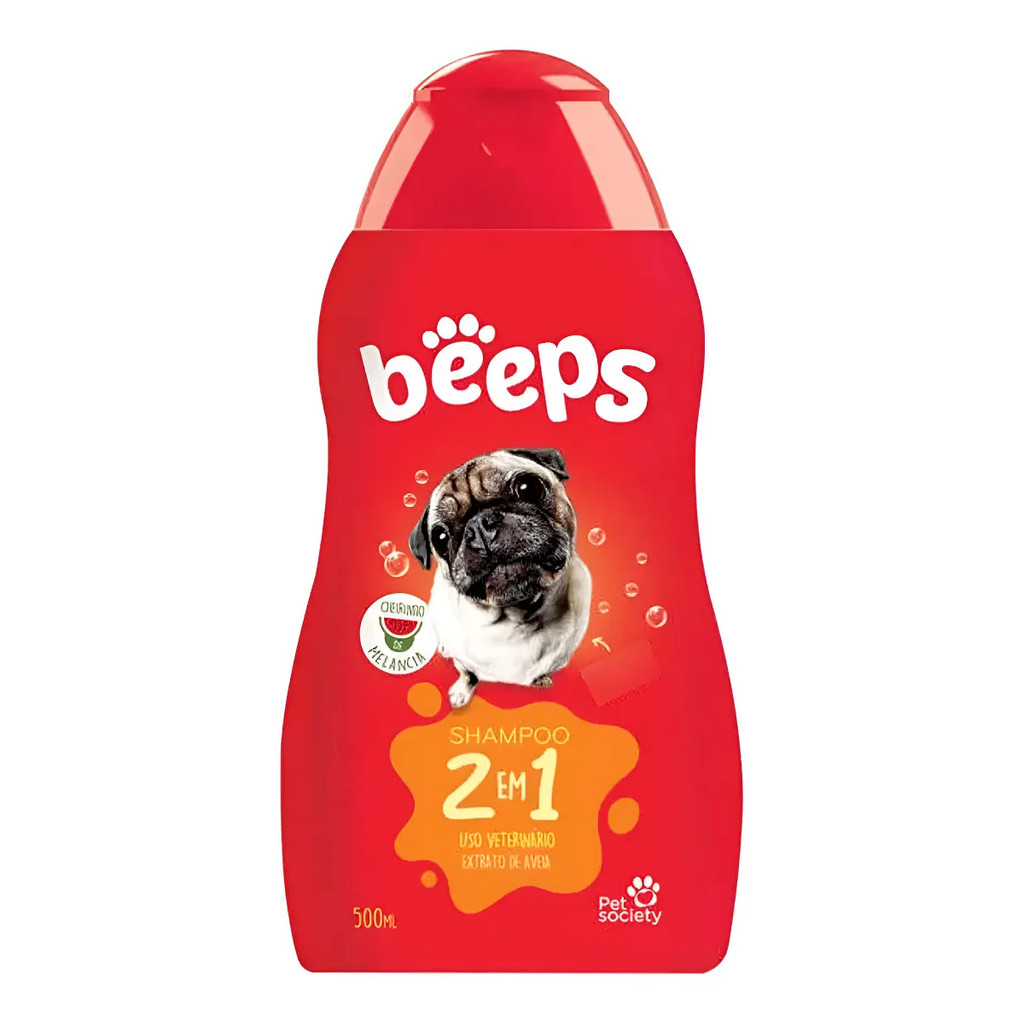 Beeps 2 em 1 Shampoo Melancia 500 ml