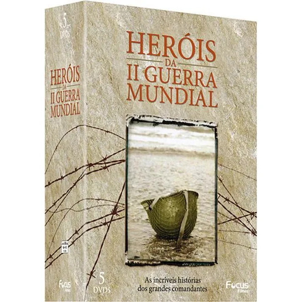 Dvd Box Heróis Da Ii Guerra Mundial - 5 Discos