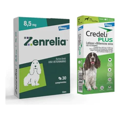 Kit Zenrelia 8,5mg + Credeli Plus 450mg 11 a 22kg 1 Comp