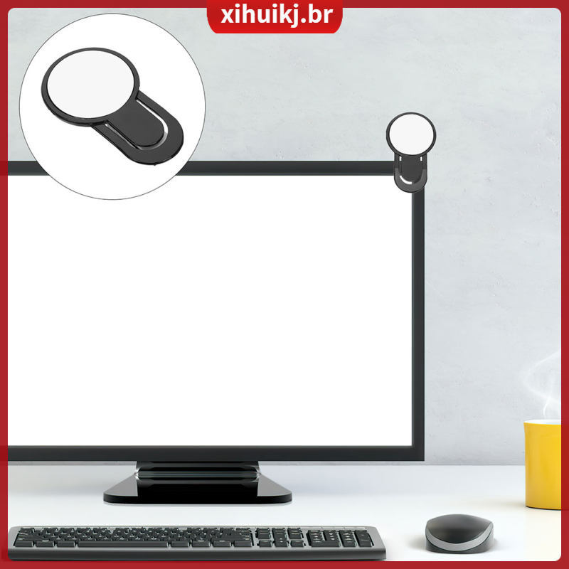 Espelho Retrovisor Portátil Pequeno Computador Cubículo Ver Para Trás Você Monitor De Mesa xihuikj