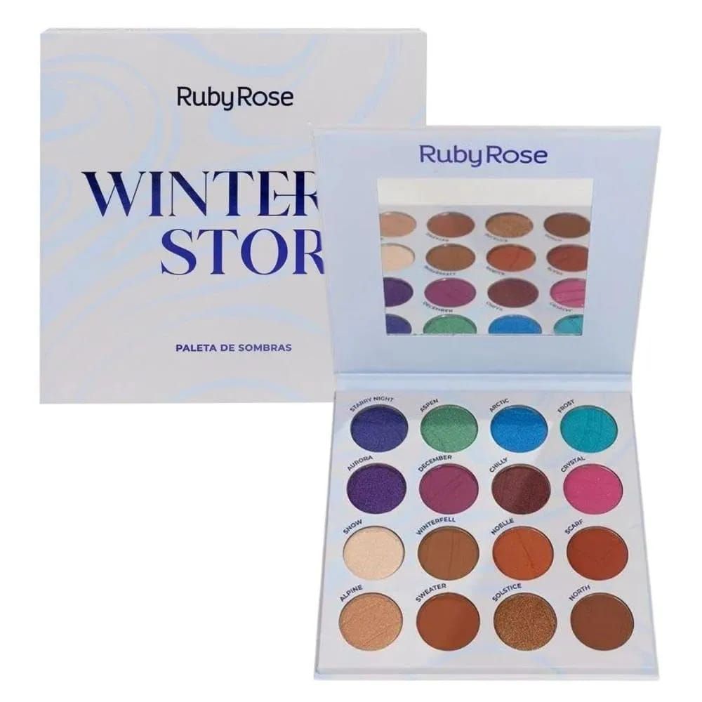 Paleta de Sombras Winter Storm - Ruby Rose