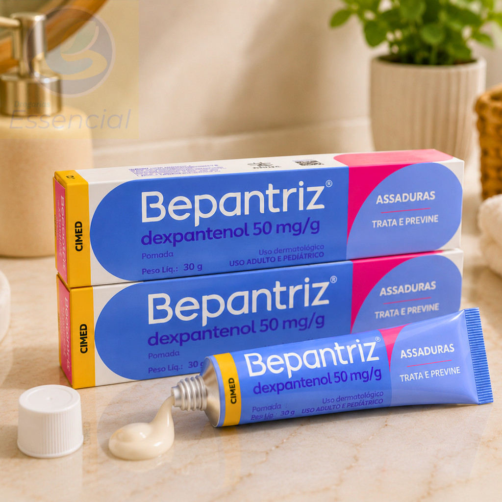 2 Pomada Bepantriz Assadura Bebê Infantil 50mg Creme Hidratação Pele Ressecada Cimed Original Barato