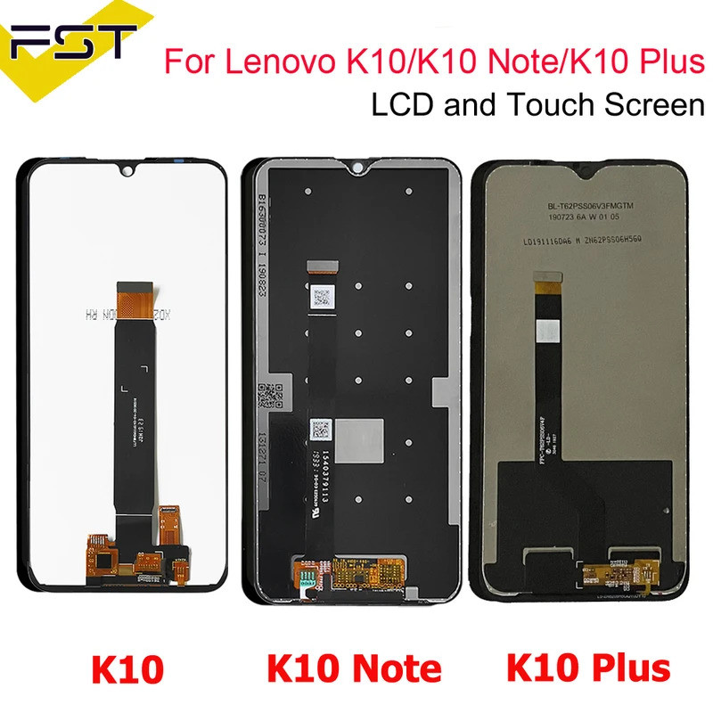 Original Testado Para Lenovo K10 Nota lcd Digitador Assembléia Tela XT2025 Display Plus L39051