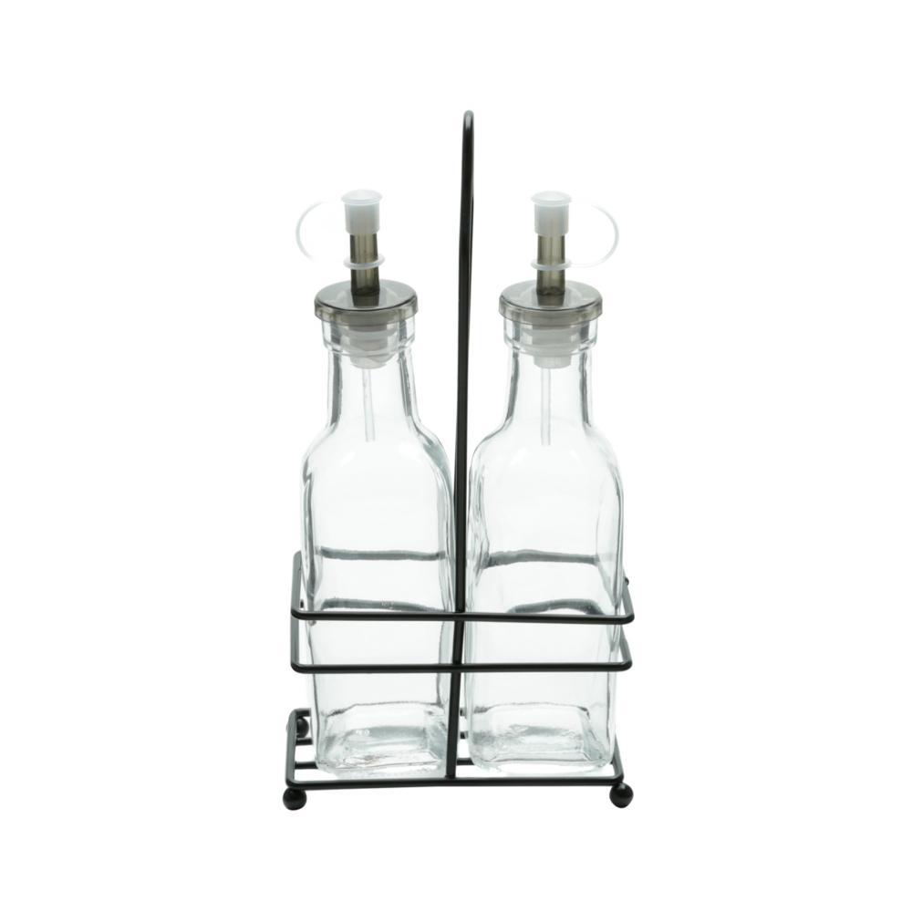 Galheteiro de Vidro Preto 200ml