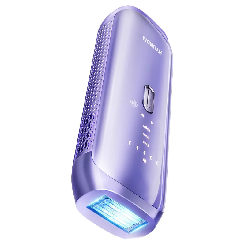 HYUNDAI Instrumento de remoção de pelos Ponto de congelamento Lâmpada dupla Máquina de remoção de pelos Laser Rejuvenesc