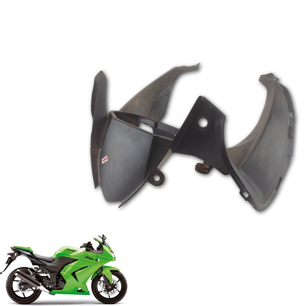 Acabamento Carenagem Painel Kawasaki Ninja 250 R 2008 A 2012 Avaria