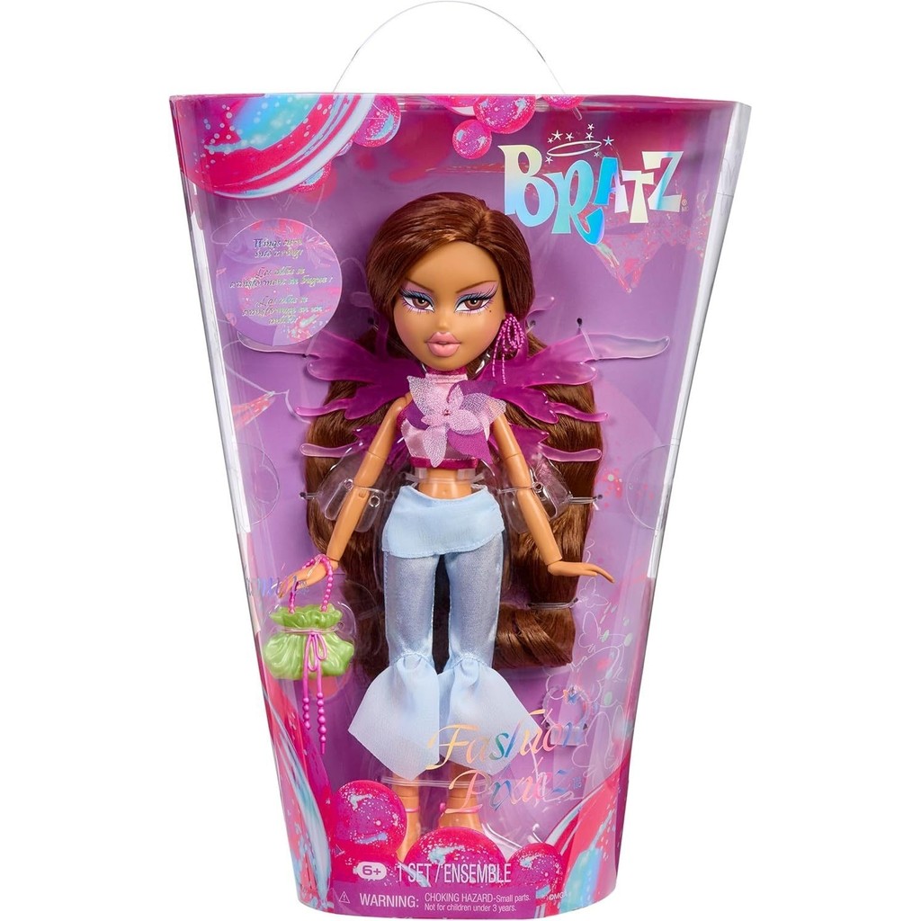 Nova Boneca Fantasia Colecionável Bratz Fashion Pixiez Yasmin 2025