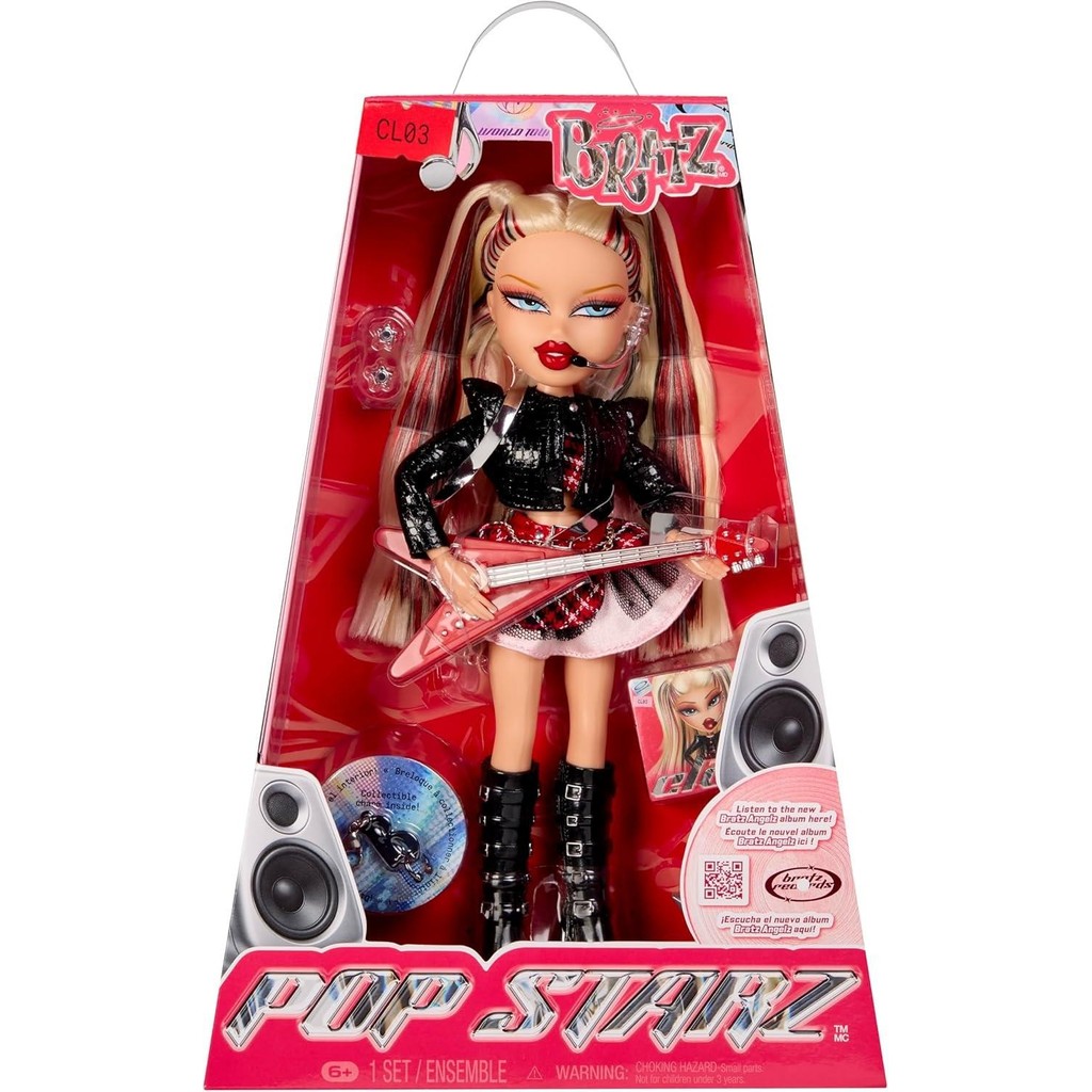 Boneca Bratz Pop Starz-Cloe Fashion Com Acessórios