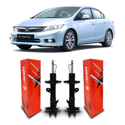 Par Amortecedor Dianteiro Honda Civic 2.0 16v 2014 2015 2016