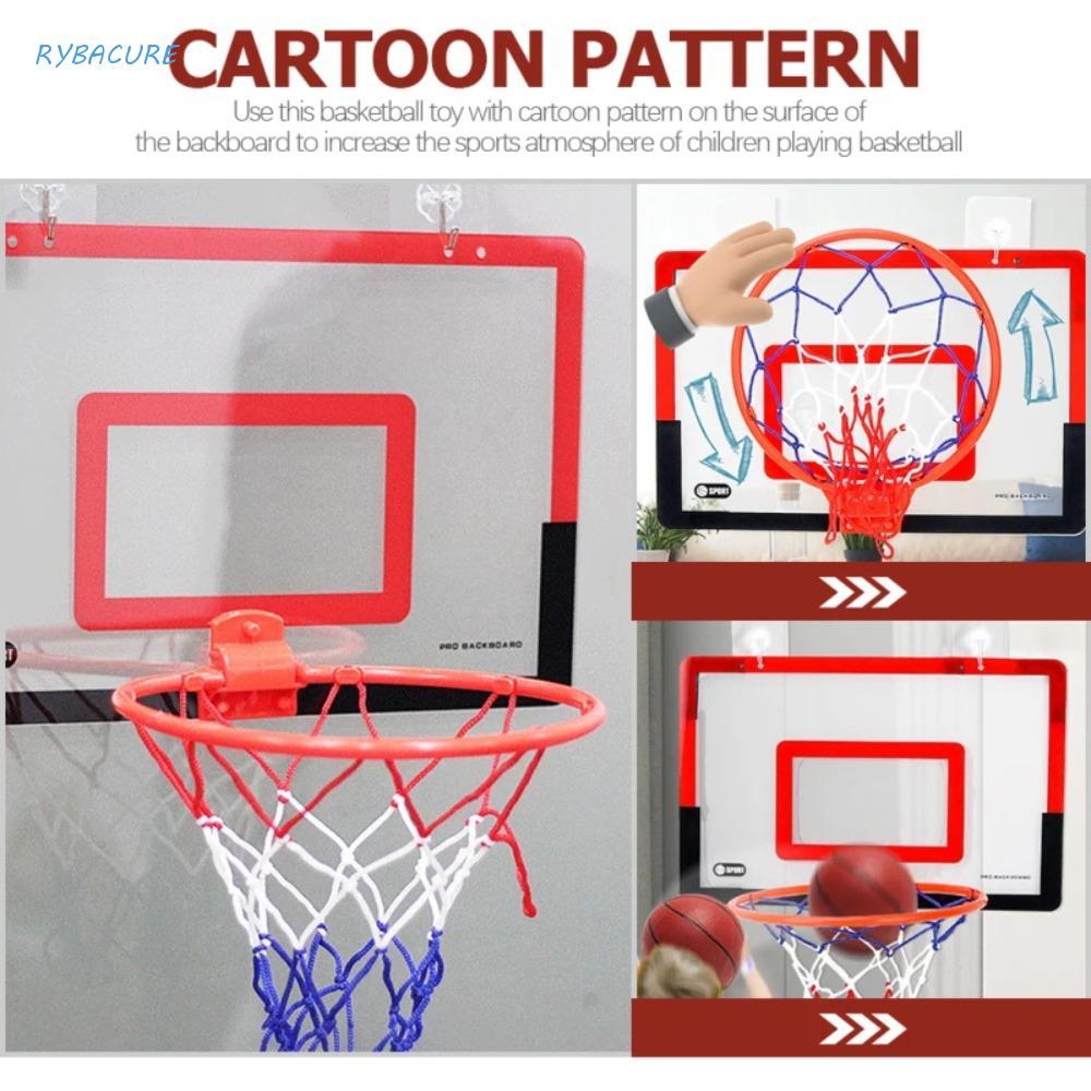 Conjunto De Cesta De Basquete Interna RYBACURE , Mini Para Jogos De Tabela Crianças