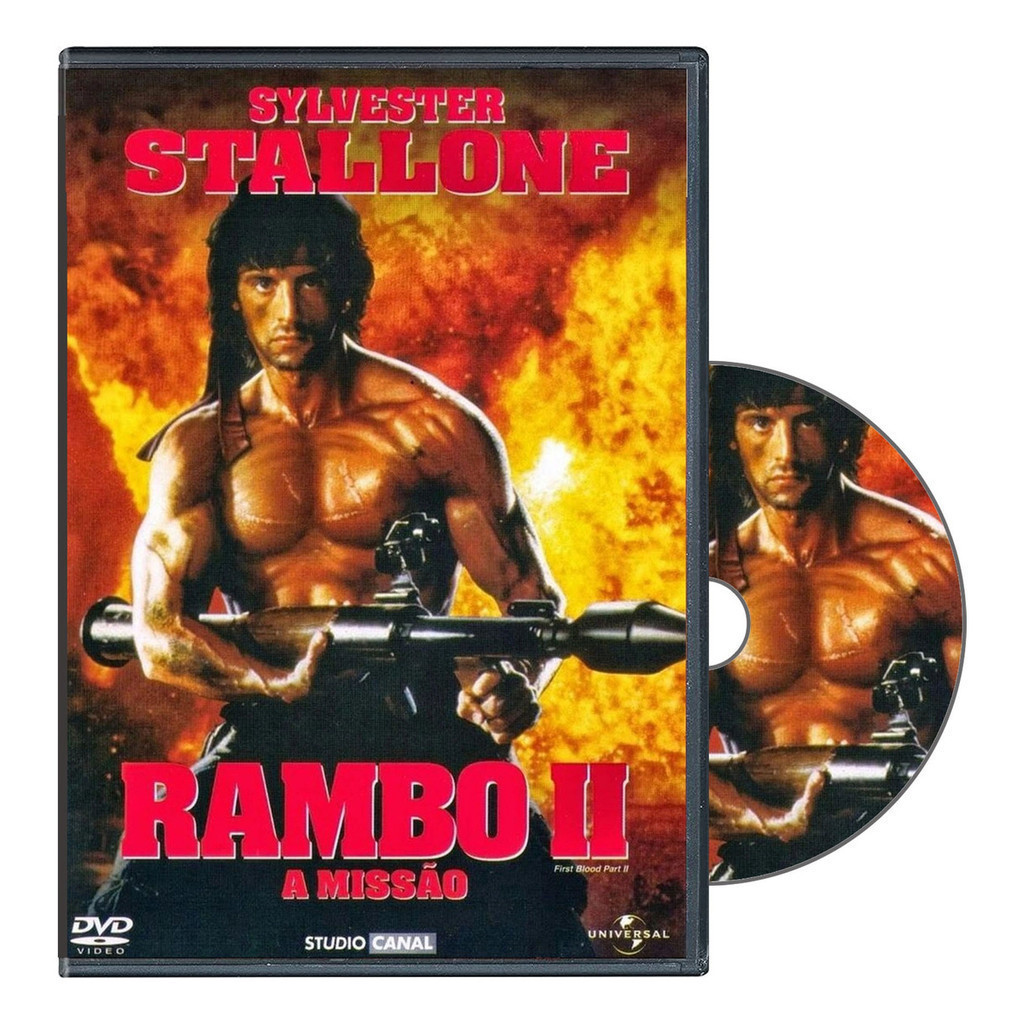 Dvd Rambo 2 - A Missão 1995
