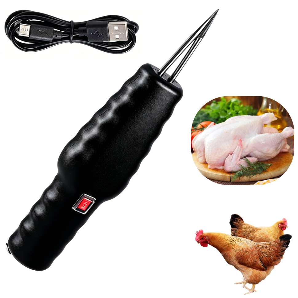 Máquina Elétrica Depenadora de Frango Removedor Automático de Penas para Aves e Pássaros