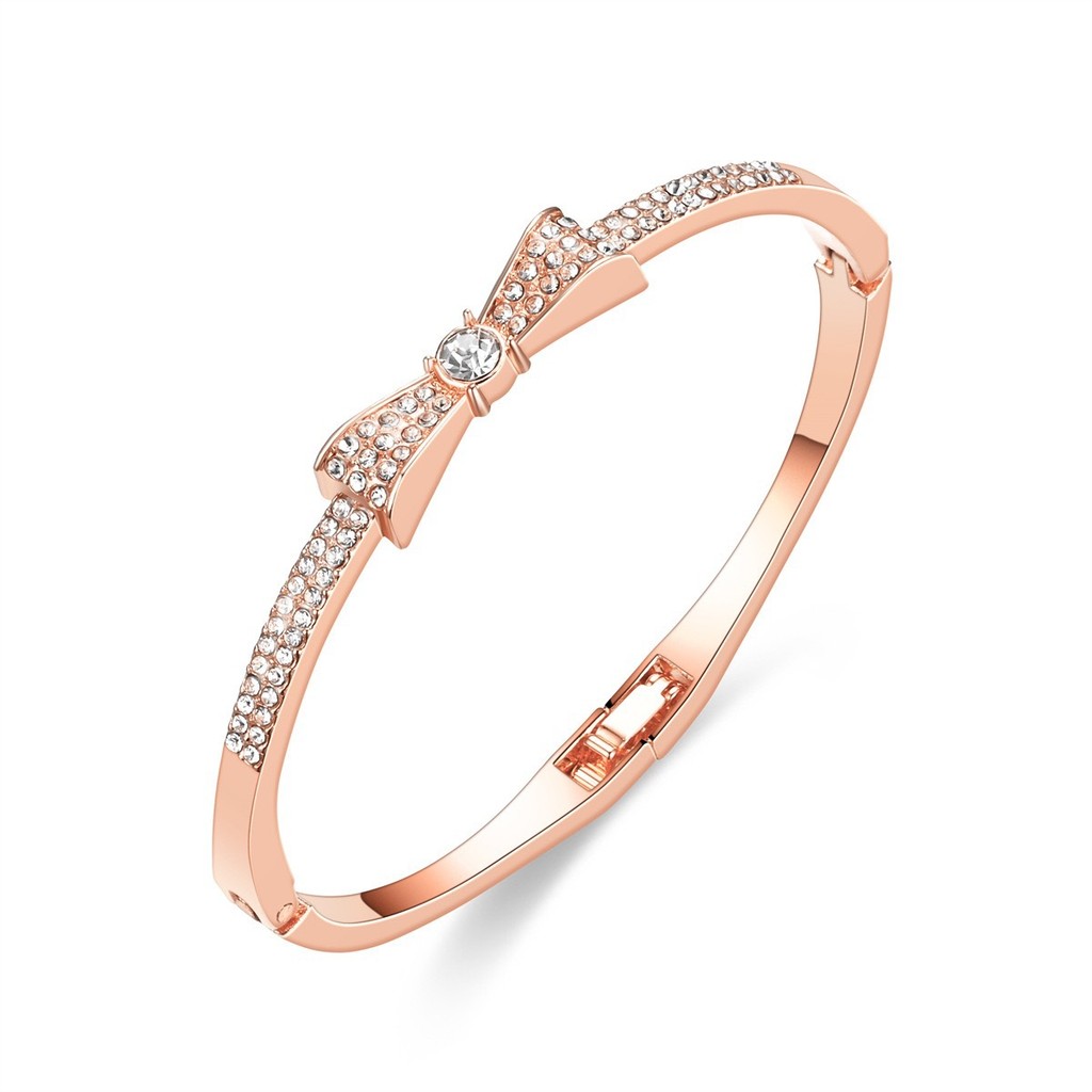 Pulseira feminina arco design elegante nicho pulseira simples design de alto nível