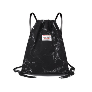 Saco de cordão cordão mochila feminina 2025 novo estilo leve moda viagem pequena mochila estudante saco de escola saco d